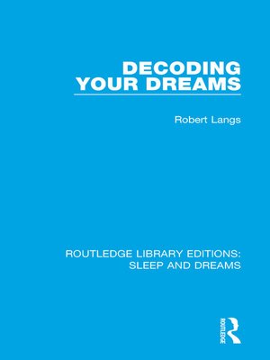 cover image of Decoding Your Dreams